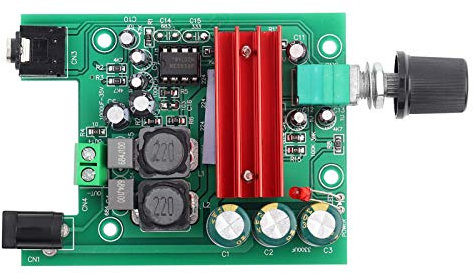 TPA3116D2 8V - 25V DC D2 Modulo Scheda Amplificatore Digitale, Chip Amplificatore di Potenza Subwoofer Mono, Universale per Alimentatori Multipli, con NE5532 OPAMP