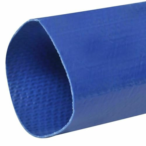 PVC Layflat Hose Pipes Water Delivery Discharge Irrigation Lay Flat 6 BAR Rated (30 Metres, 51mm - 2inch)