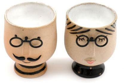 Geko Mr and Mrs Egg Cups