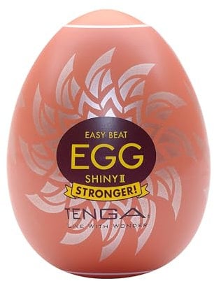 TENGA EGG Hard Shiny II Masturbator für Männer - Masturbationshilfe in diskreter Verpackung - Einwegprodukt - 1 Ei (1er Pack)
