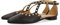 GIOSEPPO Damen Garcon Flaches Ballett, Schwarz, 39 EU