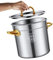 AANAN Stock Pot - Suppentopf Mit Deckel, Großer Suppentopf, Edelstahl -Stamm -Topf Mit Deckel, Starker Und Stabiler Wassereimer/a/50 * 50 cm (90 L)