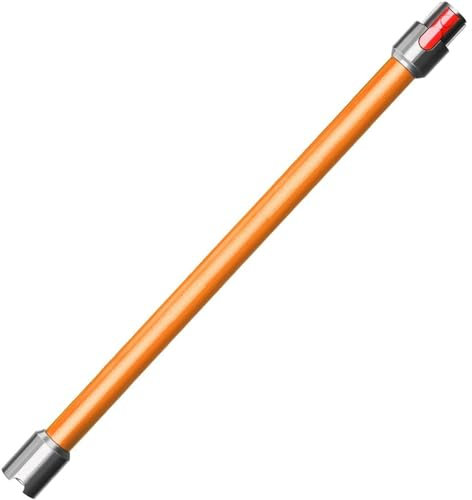 Quick Release Wand Compatible for Dyson V15 V11 V10 V8 V7 Stick Vacuum Cleaners, Vacuums Attachment Extension Tube, 73cm/28.7inch (Orange)