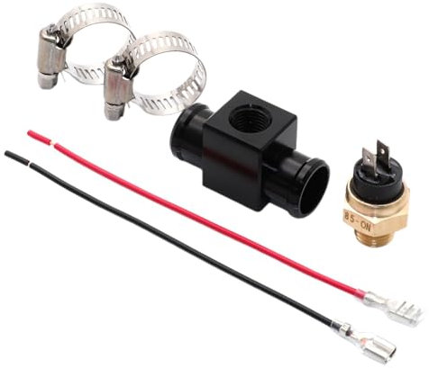 Okiyakusama Motorcycles Radiator Fan Thermostat Temperature Switch Parts,Radiator Fan Switch Fittings,Thermostat Water Temperature Switch