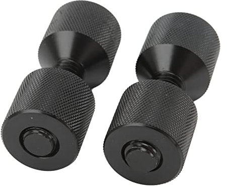2 Pcs Two Hole Pins Set Aluminium 2 Hole Pipe Flange Aligners for Precise Connection and Alignment of Car Ship and Large Machinery Components Ideal for Ensuring Accurate Flange Pla