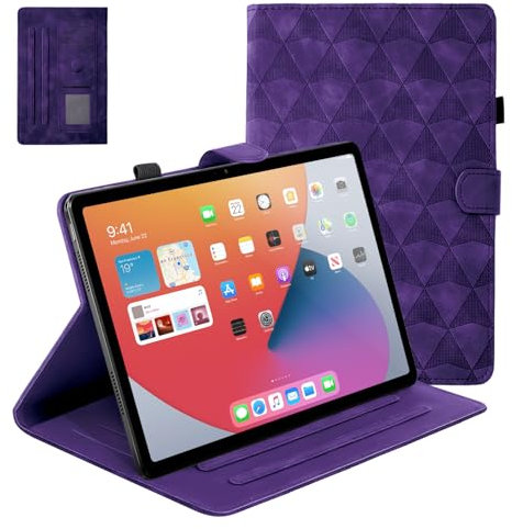 Yingphia Tablet Case for Lenovo Tab M11 11 2024 TB330FU Premium TPU Stand Cover with Card Slot 11 Inch Case (Purple)