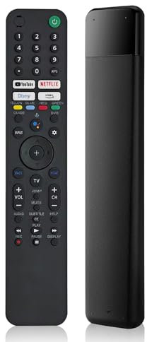 RMF-TX520U Nouvelle Originale télécommande vocale -Convient pour Sony téléviseurs 2023 2024, Prend en Charge la Commande vocale, Compatible avec Les séries XBR/KD/XR, etc.