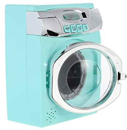 CLISPEED Educational Toy Washing Machine Sound Effect Safe Plaything for Creative for Role Play and Imaginative Play