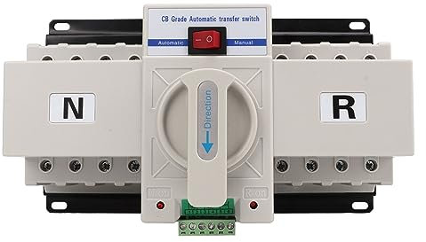 Commutateur de transfert automatique à double puissance commutateur de changement de disjoncteur 400V prend en charge le contrôle manuel for le centre commercial