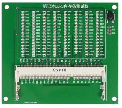 Fegtrtyoa DDR3 -Laptop -Speicherkartenerkennung und Computer -Motherboard -Reparaturprüfer Externes Werkzeug mit Licht