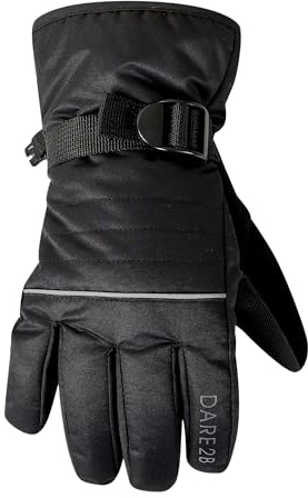 Dare2b Kids' Glacier Skiing Gloves Waterproof Breathable Lined Snowboarding