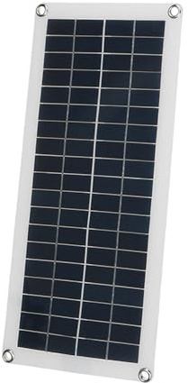 Kit de panneaux solaires 10 W - 10 A-100 A - Chargeur polycristallin 12 V pour batteries de camping-car, bateaux, caravanes, motos et plus encore