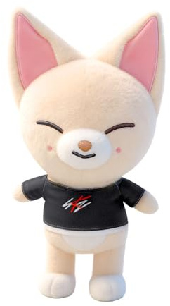 XPJBKC Skzoo Plush, 25cm Stray Kids Skzoo Plush, Cute Fox Stuffed Animal Toys, Stray Kids Plushies, Ideal for Fan Collections and as a Gift for Fans (Foxl.Ny)