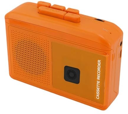 Retro cassette to digital sound converter supports multiple format USB connections for instant file sharing portable tape digitizer
