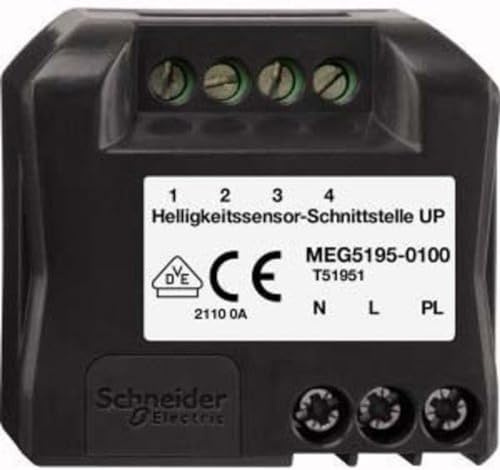 Schneider Electric Merten MEG5195-0100 Merten Helligkeitssensor-Schnittstelle Unterputz, Made in Germany