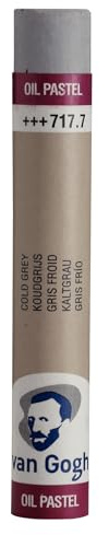 Van Gogh Oil Pastel - Cold Grey 717.7 - Soft & Smooth Laydown - High Tinting Strength - Museum Quality