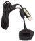 OSTENT 2 in 1 Controller Wireless Riproduci e Caricabatterie Cavo USB Compatibile per Microsoft Xbox 360 Colore Nero