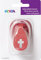 Heyda 203687445 Motivstanzer, klein Motivgröße: ca. 1,7 cm, Motiv: Kreuz, Red
