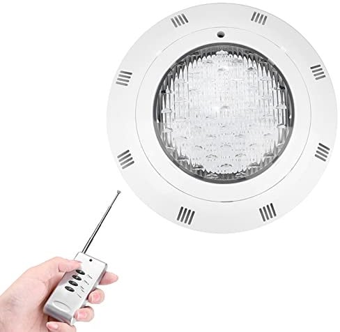 Bombilla LED Sumergible 30W Para Piscinas - 300 LEDs, Control Remoto, Cambio de Color RGB, Iluminación Submersible