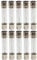 AERZETIX - C42297-10 x Glassicherungen - Superschnelle - Glas - 3.2cm - 6.3A 60VAC - 6.3x32mm