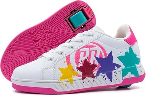 Breezy Rollers 2180373, Schuhe mit Rollen, 2-in-1 Kinderschuhe, Rollschuhe, Skateboardschuhe, Sneakers (Numeric_32)