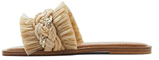 ALDO Damen Rattana Flache Sandale, Natürlich, 37 EU