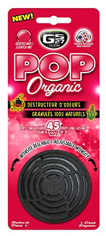 GS27 - DEOCAR POP ORGANIC FRUTOS ROJOS - Ambientador aroma frutos rojos 1 unidad