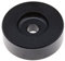 YINETTECH 45 RPM Adapter Insert for 7 Inch Vinyl Records, Aluminum, Black, Turntable Accessory, Adapter