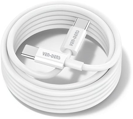 VEN-DENS Moto G22 Charger Cable, Charging Cable, (1 Meter) (60W) PD Fast Charge USB C To USB C Cable, Type C To Type C Charging Cable, USB C Charger Lead For Motorola Moto G22