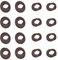 Ear Tips for Galaxy Buds Live Silicone Earbud Replacement Tips Compatible with Samsung Galaxy Buds Live Accessories Rubber Earbuds Tips 8 Pairs (Brown)