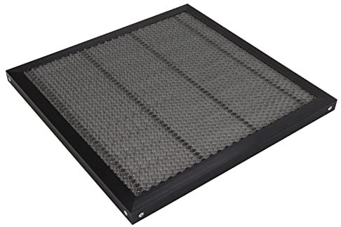Nid D'Abeille Laser,Atomstack F2 Lit En Nid D'Abeille Panneau Composite Tapis En Maille 400 X Table De Travail Somk Cnc Pour Graveur Graveur 400X400Mm 400X400 300 Fourn