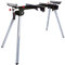Excel Universal Mitre Saw Leg Stand with Extendable Roller - Heavy Duty Steel Build, Universal Fit, Adjustable Size, Folding Legs - Woodworking Support