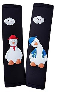 SULIUDAJI 2 Stück Auto Gurtschutz,Sicherheitsgurt Schulterpolster Schulterkissen Gurtschoner Autositze Gurtpolster Für Kinder