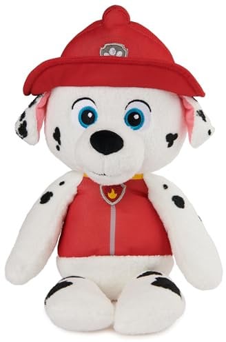 GUND PAW Patrol Schlenkerplüsch Marshall, 30 cm - hochwertiges Plüschtier aus weichem Velours-Frottee mit gestickten Augen, original im Look der TV-Serie, für Kinder ab 1 Jahr