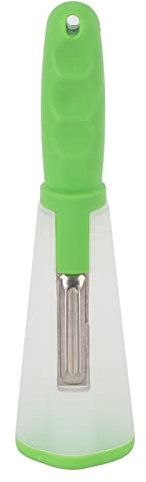 Pelapatate con Contenitore, Pelapatate con Scatola di Immagazzinaggio Pelapatate Per Frutta Per Uso Domestico Lama in Acciaio Inossidabile Pelapatate Strumento Per Sbucciare Per La Cucina Domestica