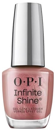 OPI Nail Polish, Infinite Shine Long-wear System, 2nd Step, Gel-Like Nail Varnish with no UV lamp needed, Chicago Champaign Toast 15ml