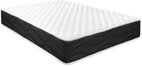 Homey Viskoelastische Matratze Sleep Pro wendbar (Winter-Sommer), Härtegrad mittel bis hoch, Dicke 25 cm, milbendicht, antibakteriell und hypoallergen, 90 x 200 cm