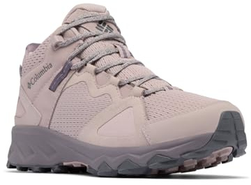 Columbia Women's Peakfreak Hera Mid Outdry Hiking Boot, Vapor/Granite Purple, 6.5 UK