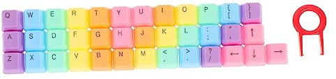 TINEASUR 1 Juego De Teclas Teclado De Ordenador Teclado Elegante Tapas De Teclas Protector De Teclado Suministro De Teclado Teclado De Cereza Teclado De Color Teclado Iluminado Teclados