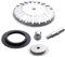 84MM Bathroom Sink Strainer 304 Stainless Steel Water Stopper Sink Sink Water Filter Plug Kitchen Sink Accessories