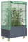 Somanki Hochbeet mit Aufsatz und Rollen Rattan-Optik 80x50x182 cm, Palettenrahmen, Hochteich, Gemüsebeet, Kräuterregal Balkon, Blumenbeet, Kräuterspirale, Tomatenbeet, Pflanzhochbeet - 4015836