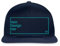 Spreadshirt Personalisierbare Cap Selbst Gestalten mit Foto und Text Wunschmotiv Snapback Cap, One Size, Navy/Navy