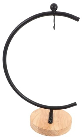 TOBBOMEY Metallhänger Ständer für Dekoration Eisen Ornamenthalter zum Aufhängen von Glasgloben Luftpflanzen Terrarien Platzsparend Einfache Wandmontage Eleganter Deko ständer für Zuhause