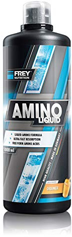 Frey Nutrition Amino Liquid, Orange, 1er Pack (1 x 1 l)