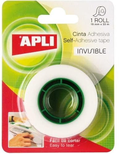 Apli Nastro Adesivo Invisibile 19X33