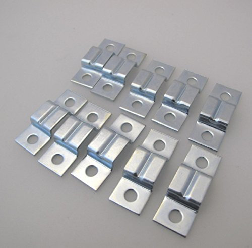 IKu ® GmbH 10 Stück Montagebügel Illu Leitung Halter Illu Lichterketten Klemmen