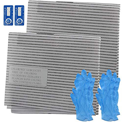 SPARES2GO Cooker Hood Grease Filter Kit for Lamona Kitchen Extractor Fan Vent