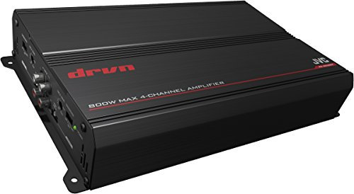 JVC KS DR3004 4 Channel Power Amplifier Black