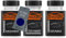 TRISTARcolor Autolack Lackstift Set für Opel GYG Dark Ink Metallic/Ocean Blue Metallic Grundlack Basislack Klarlack je 50ml