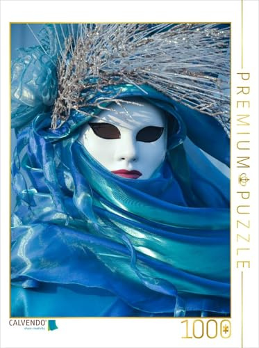CALVENDO Puzzle EIN Motiv aus dem Kalender Masken, Masken 1000 Teile Puzzle hoch | Lege-Größe cm Foto-Puzzle für glückliche Stunden